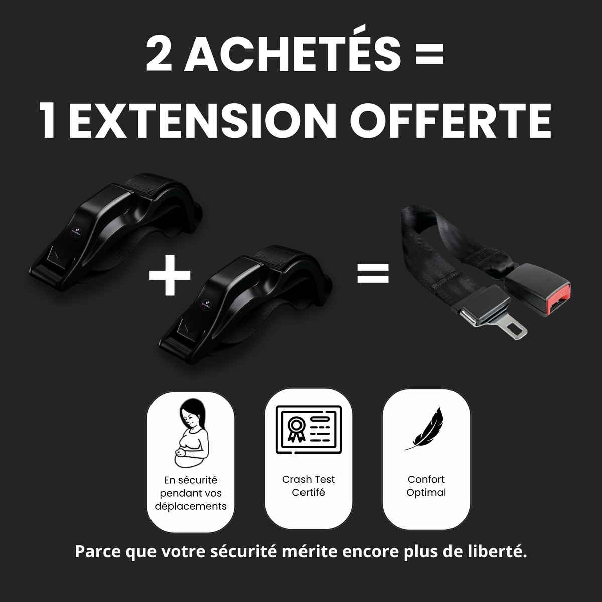 BebeBelt - Protégez votre futur bébé dès le premier trajet